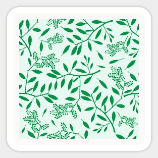 Tree Design Neck Gator Green Leaf Pattern Tree Sticker